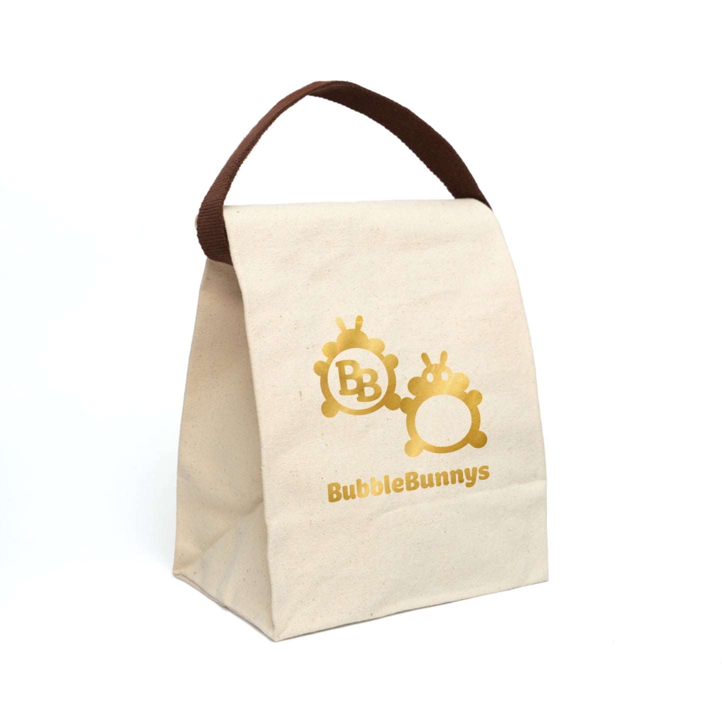 Canvas Lunch Bag With Strap - GoldenBunnys