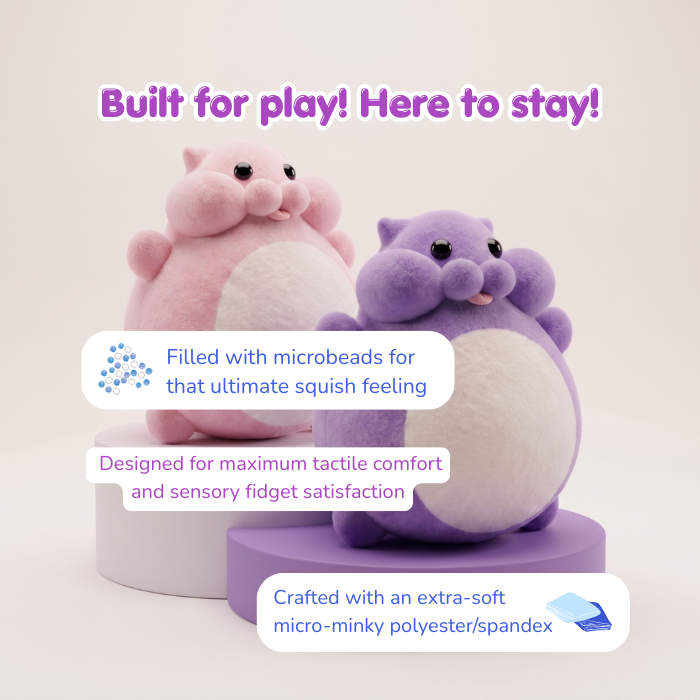 Baby BubbleBunny – 4" Pocket Plushie Collection
