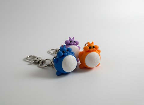 Bundle of 3 - Tinies Keychains